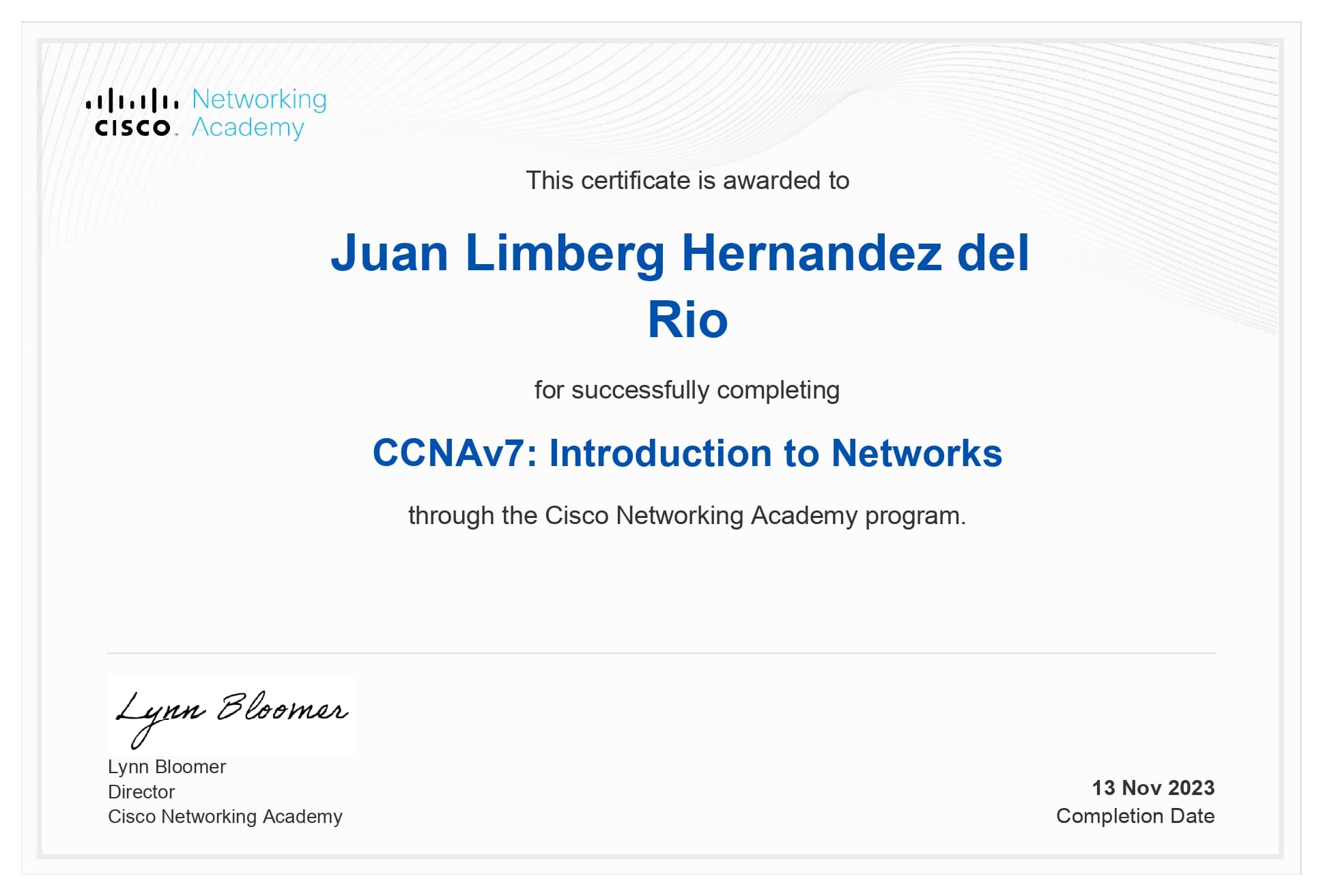 CCNAv7: Introduction to Networks